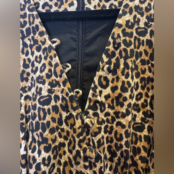 Marissa Webb Women’s Animal Print Mini Dress sz 0 - Picture 4 of 9